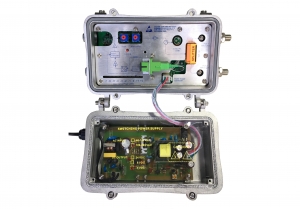 AGC Optical Receiver, 1 active outputs up to 2 with passive splitting